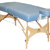 Oakworks Nova massage table shown with optional Accesories