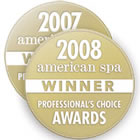 2007 & 2008 American Spa Professionals Choice Award Winner