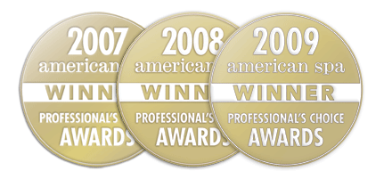Wellness Manufacturer Wins Two 2009 American Spa Awards
