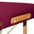 Oakworks One massage table face rest outlets and clasps